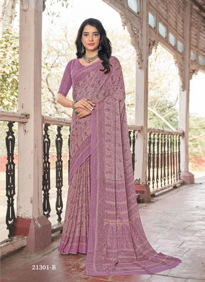 Star Chiffon 94 Edition By Ruchi Chiffon Daily Wear Saree Catalog